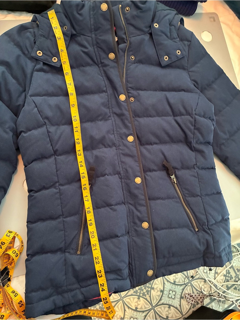Boden Down Jacket/Coat in Navy